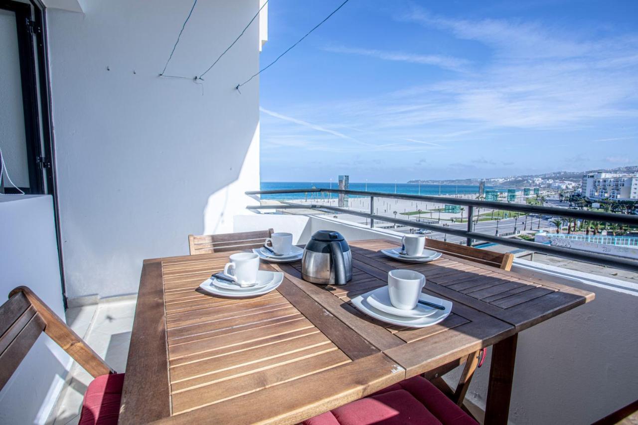 Vue Sur Mer Avec 2 Terrasses - 100M² - Sur La Cote Tangier Exterior photo